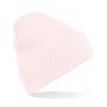 Czapka zimowa beanie - B45:Pastel Pink, 100% akryl (Ash, Granite, One Size